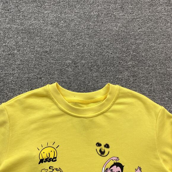 ANTI SOCIAL SOCIAL CLUB ASSC Crewneck in yellow - Picture 3 of 6